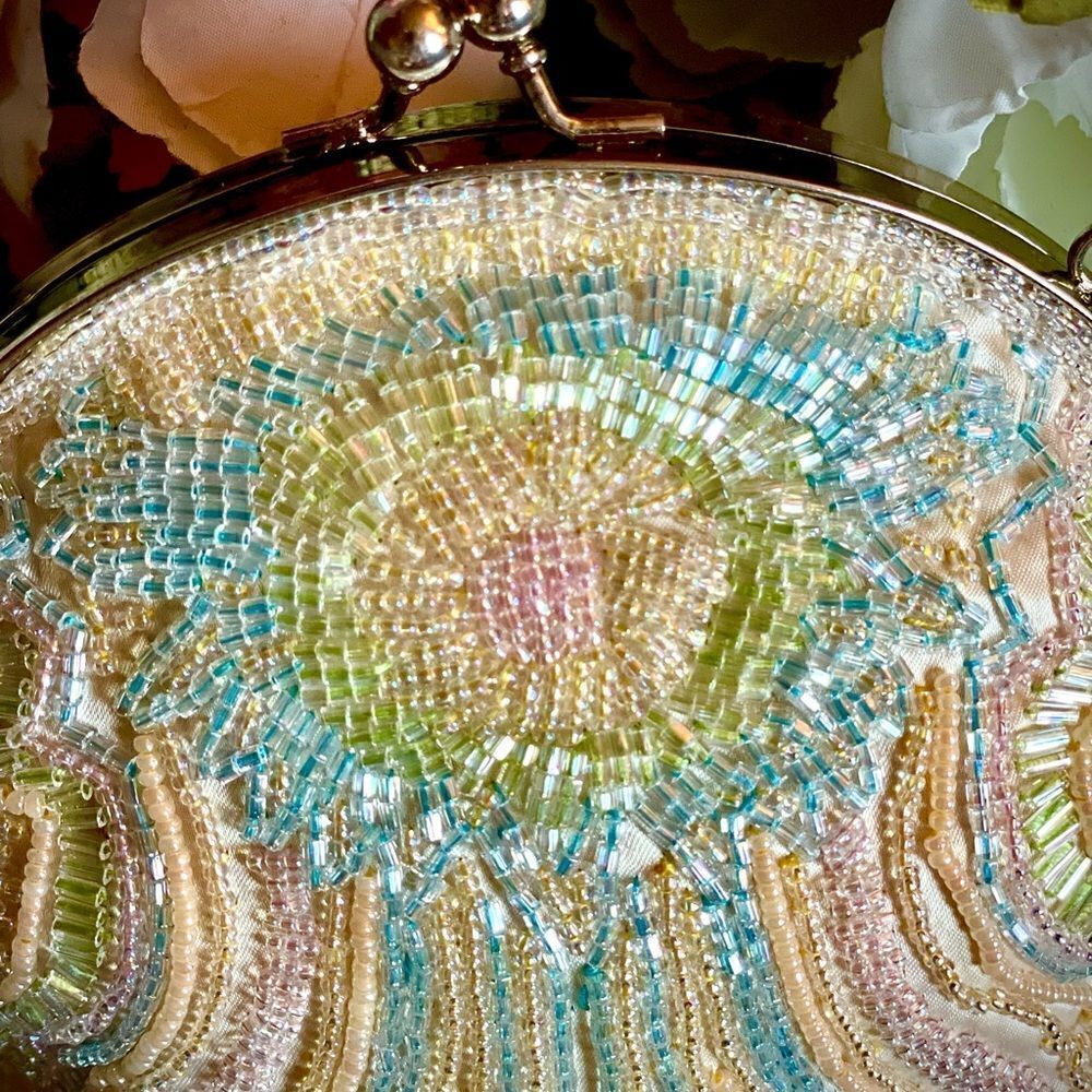 💗 Gorgeous vintage kiss lock purse by Walborg,coquette - Picture 10 of 17